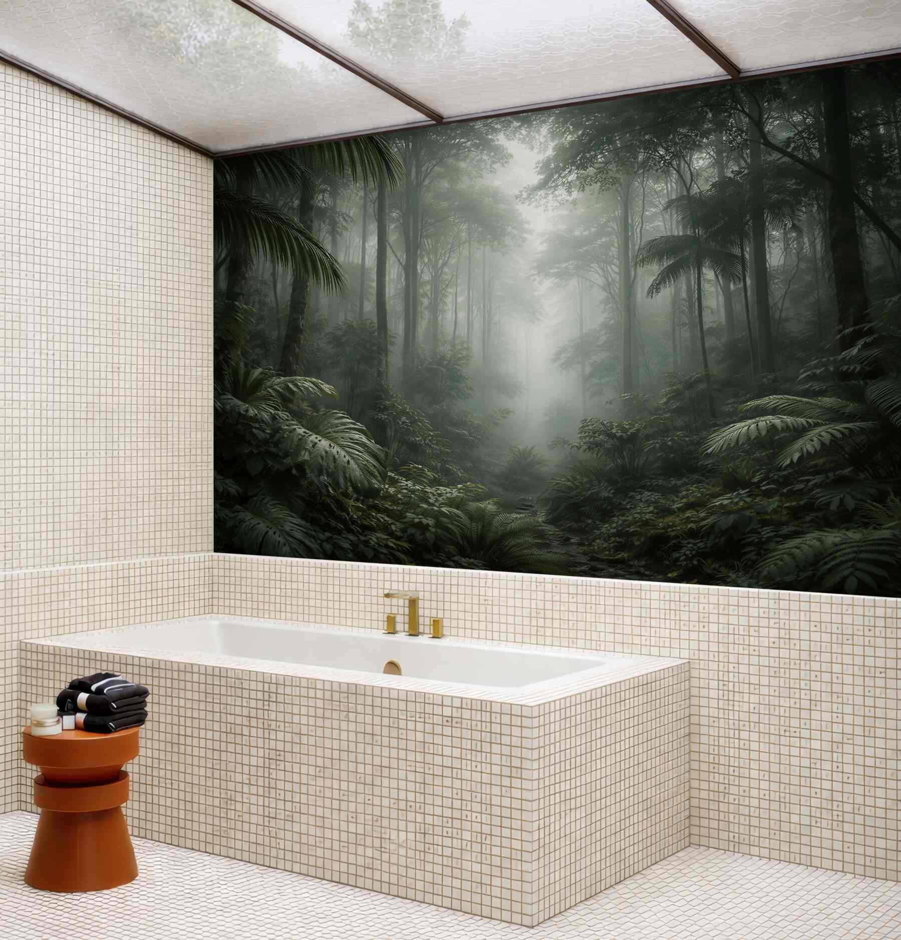 Fototapeta tajemnicza mglista dżungla?v23