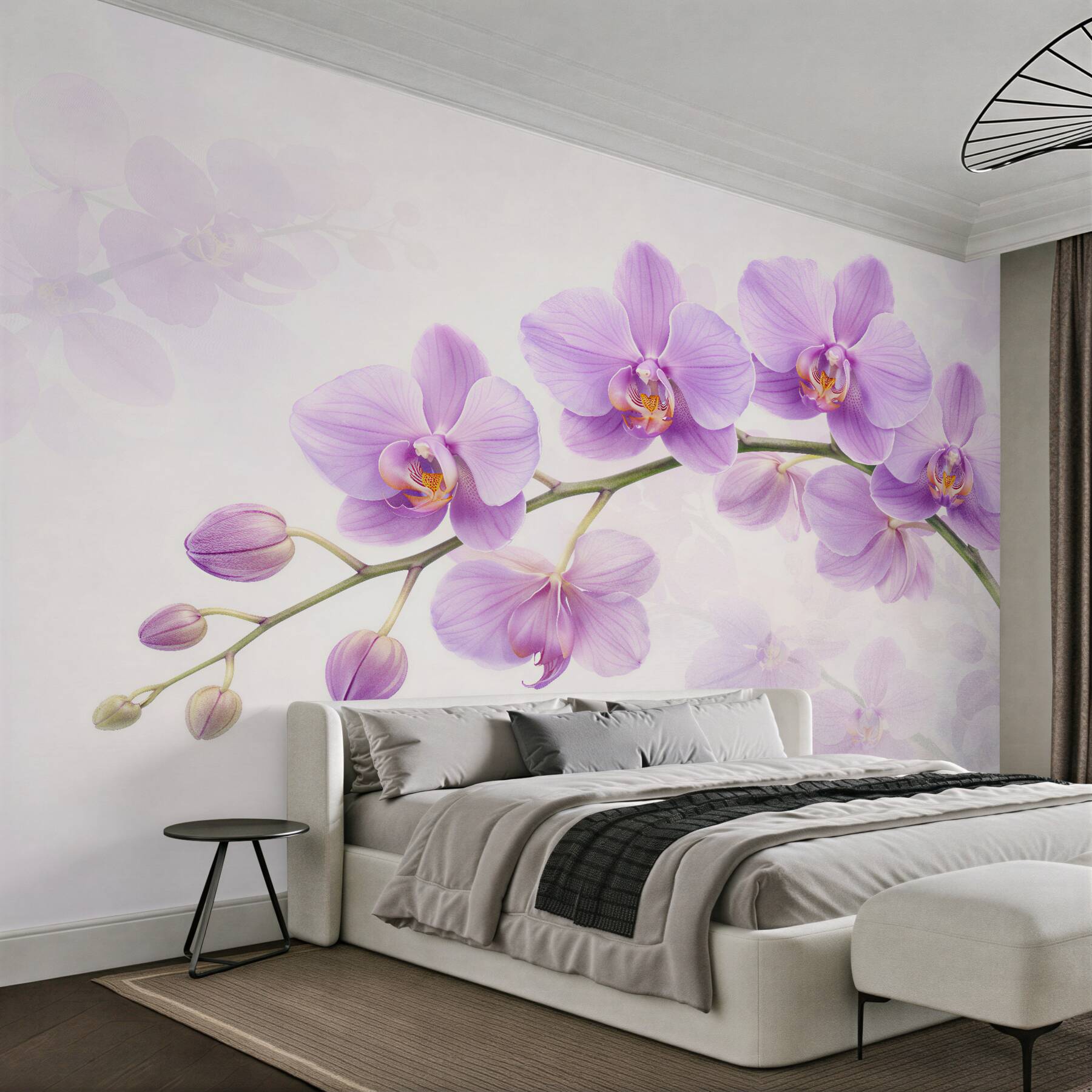 Fototapeta delikatne lilowe orchidee