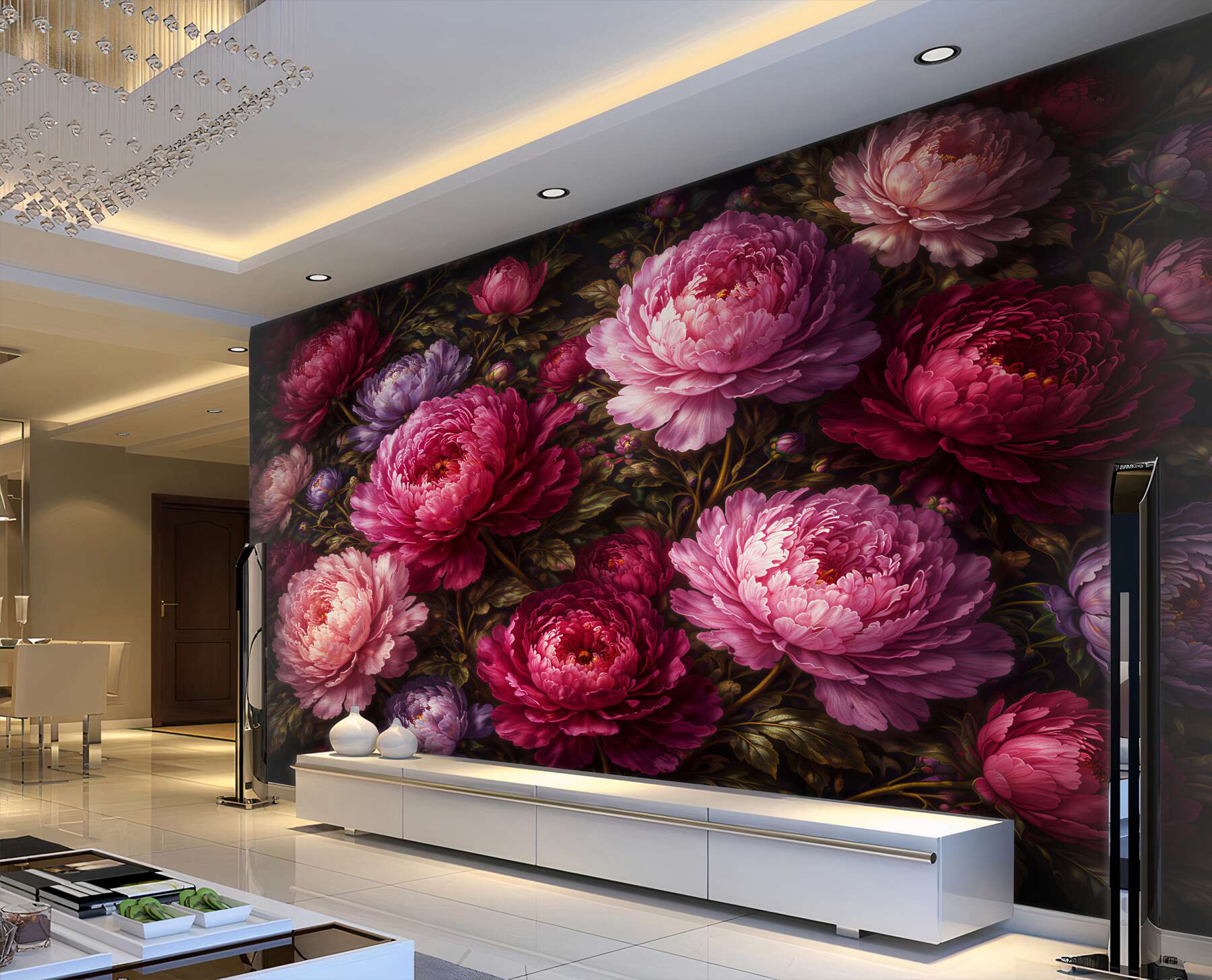 Fototapeta peonie w królewskim rozkwicie?v23