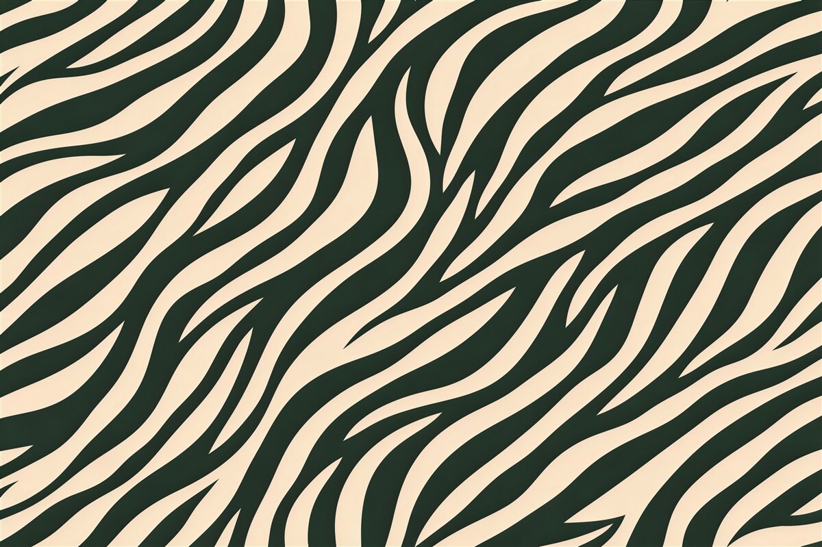 Fototapeta zebra w nowoczesnym rytmie