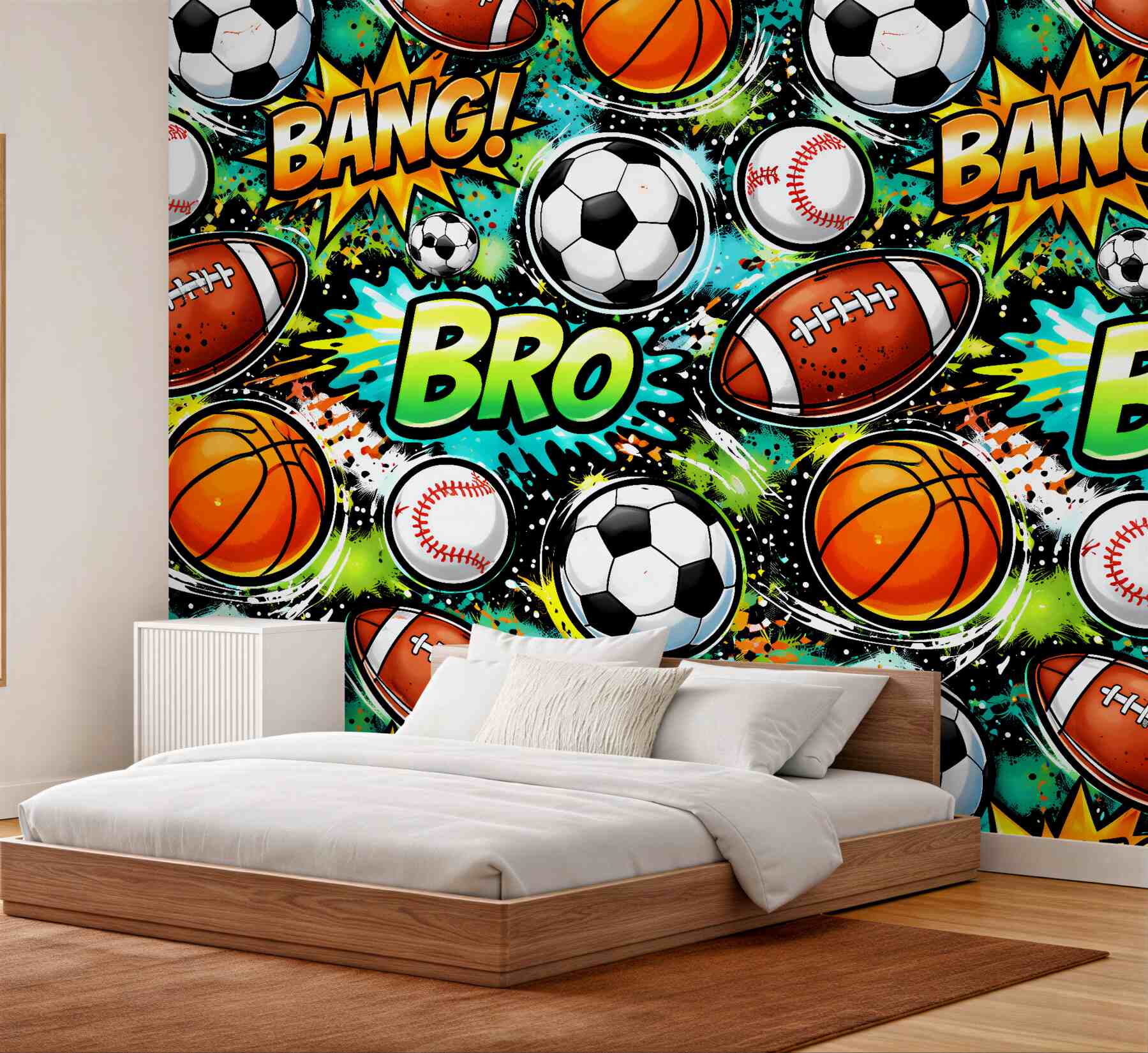 Fototapeta komiksowy Świat sportu?v23