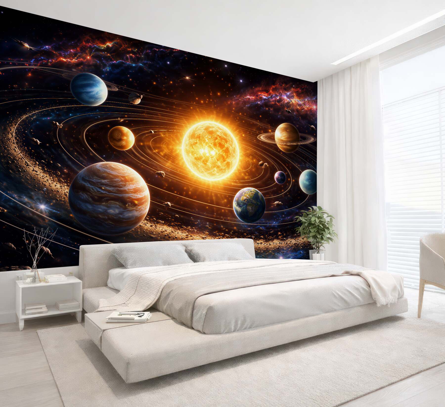 Fototapeta słoneczny układ planetarny?v23