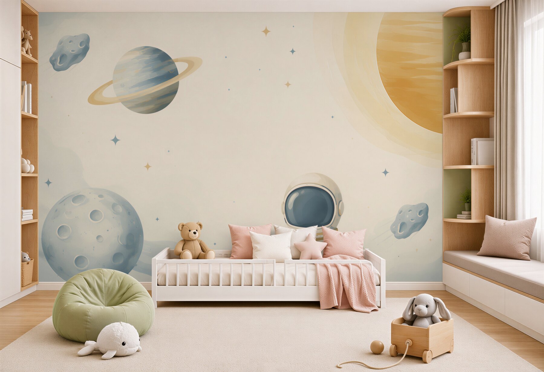 Fototapeta Astronauta na tle przestrzeni?v23