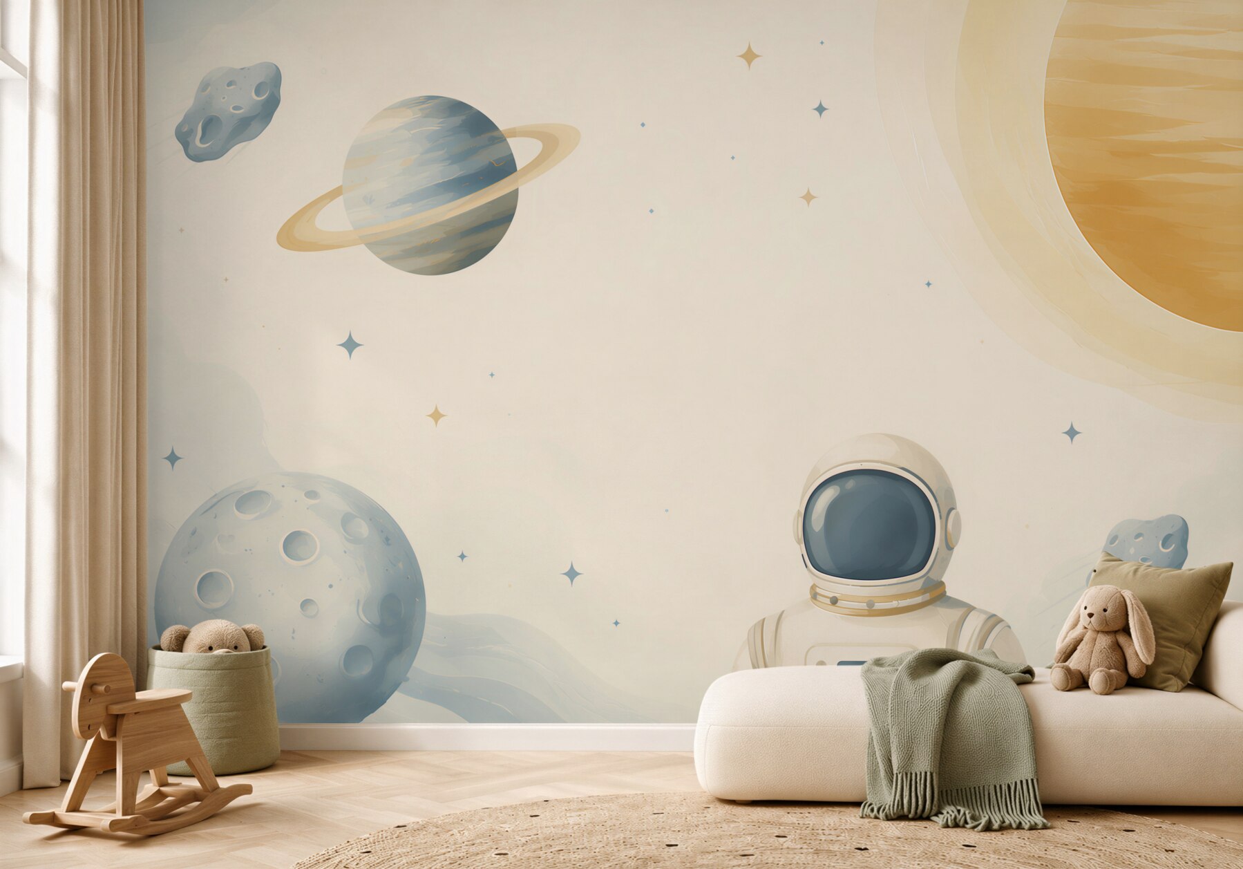 Fototapeta Astronauta na tle przestrzeni?v23