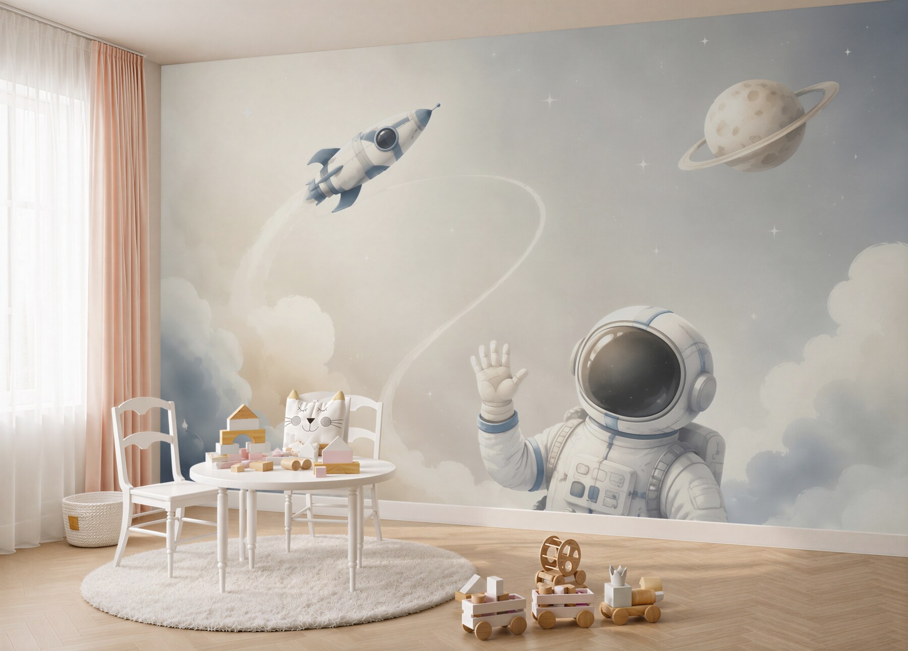 Fototapeta Astronauta i przestrzeń?v23