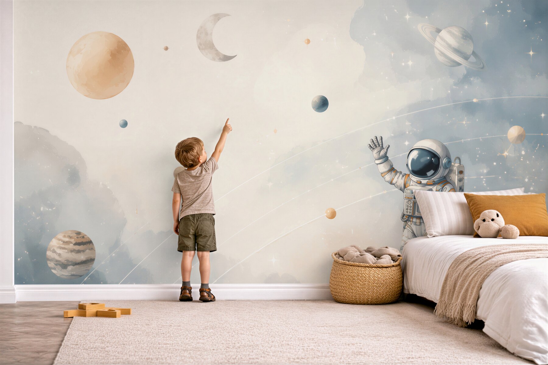 Fototapeta Astronauta latał w kosmos?v23