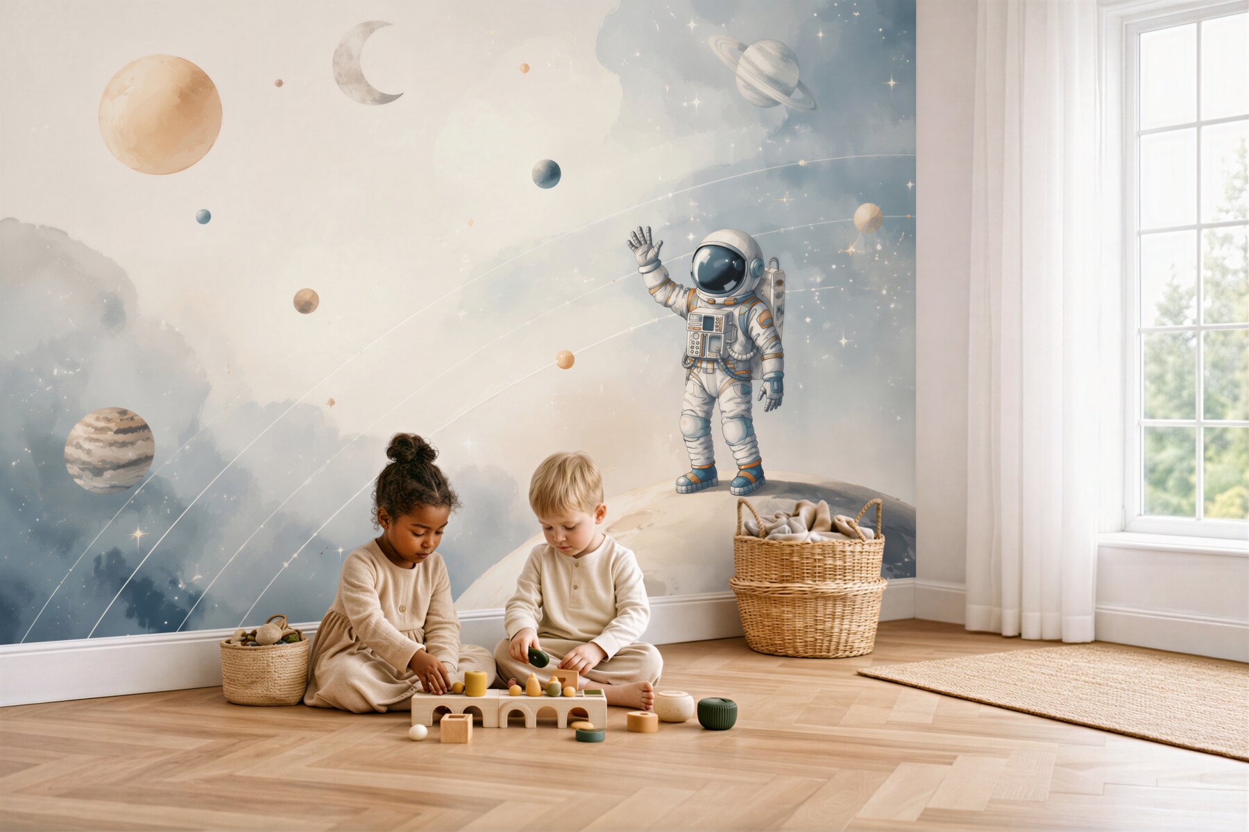 Fototapeta Astronauta latał w kosmos?v23